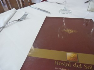 restaurante hostal del sol villa del rio