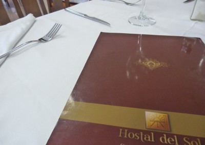 restaurante hostal del sol villa del rio